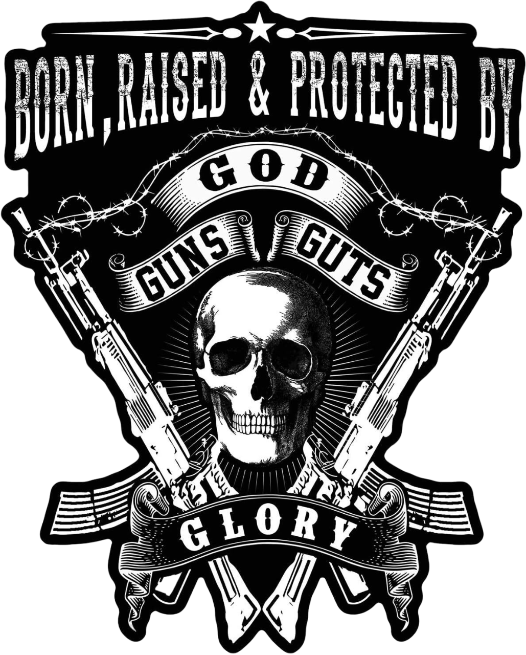 Born & Raised Decal