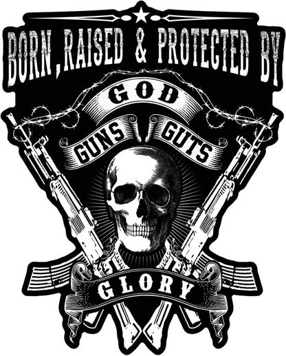 Born & Raised Decal