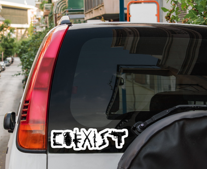 Coexist Decal