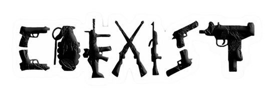 Coexist Decal