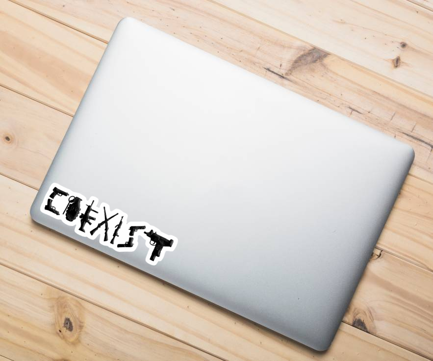 Coexist Decal